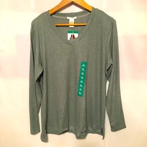 Matty M Women’s V Neck Tunic Top